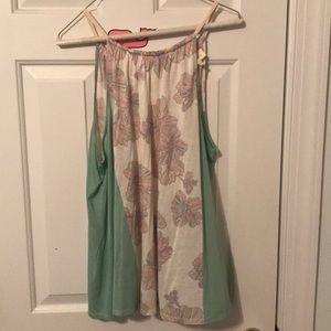 Anthropologie halter tank top